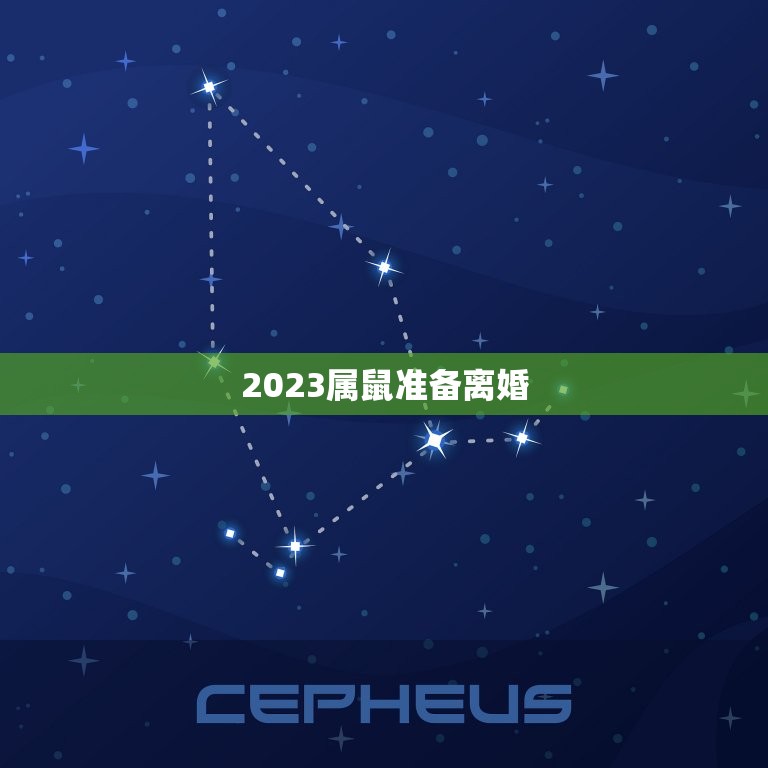 2023属鼠准备离婚