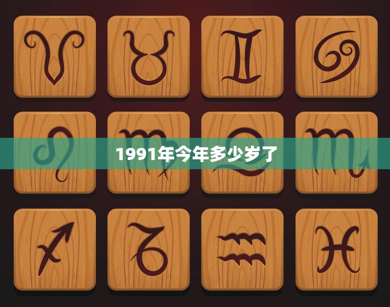 1991年今年多少岁了(回顾1991年追寻岁月的足迹)