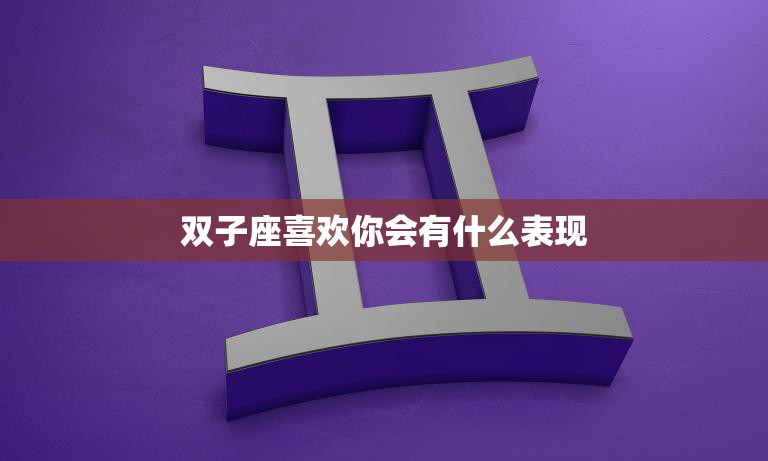 双子座喜欢你会有什么表现(探秘双子座的爱情表现方式)  第3张